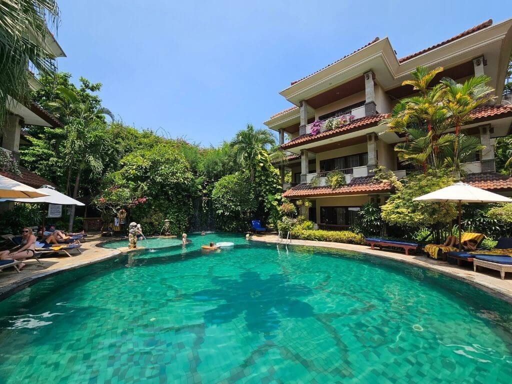 Familievriendelijk verblijf in Parigata Resort in Sanur met kinderen