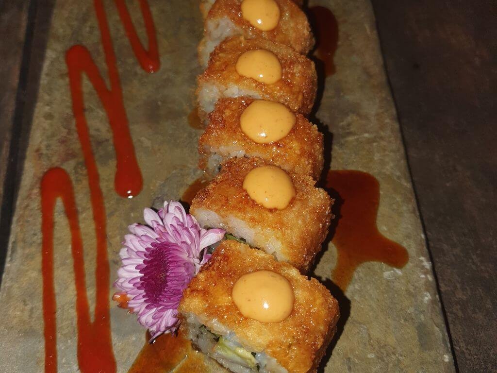 Sushi bij Noru Bacalar met kinderen